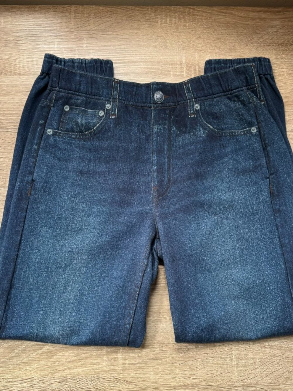 Rag & Bone Miramar Sweatpant Jogger Jeans Dark Blue Size Medium